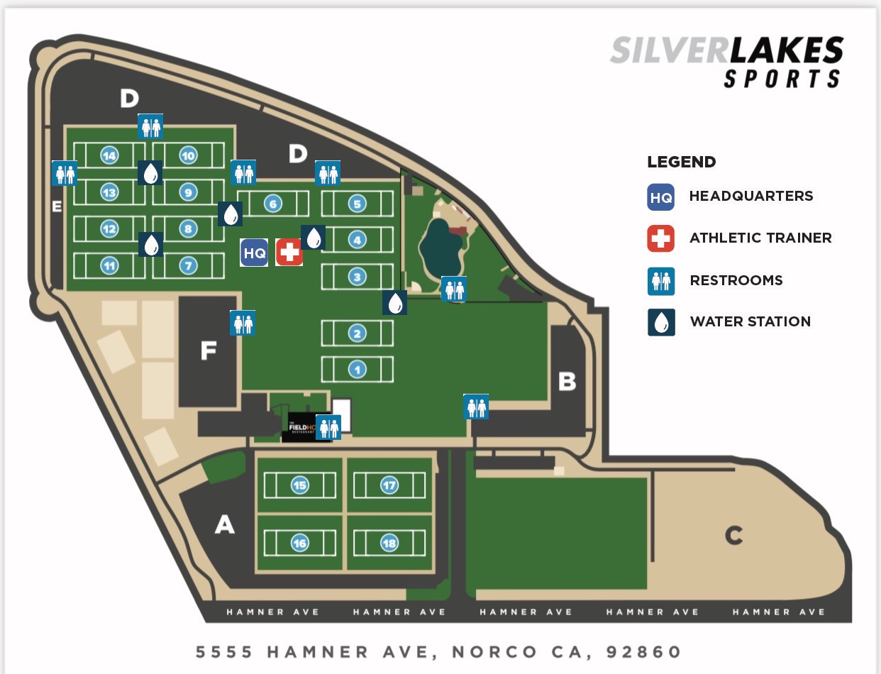 2021 SFI West Event Map